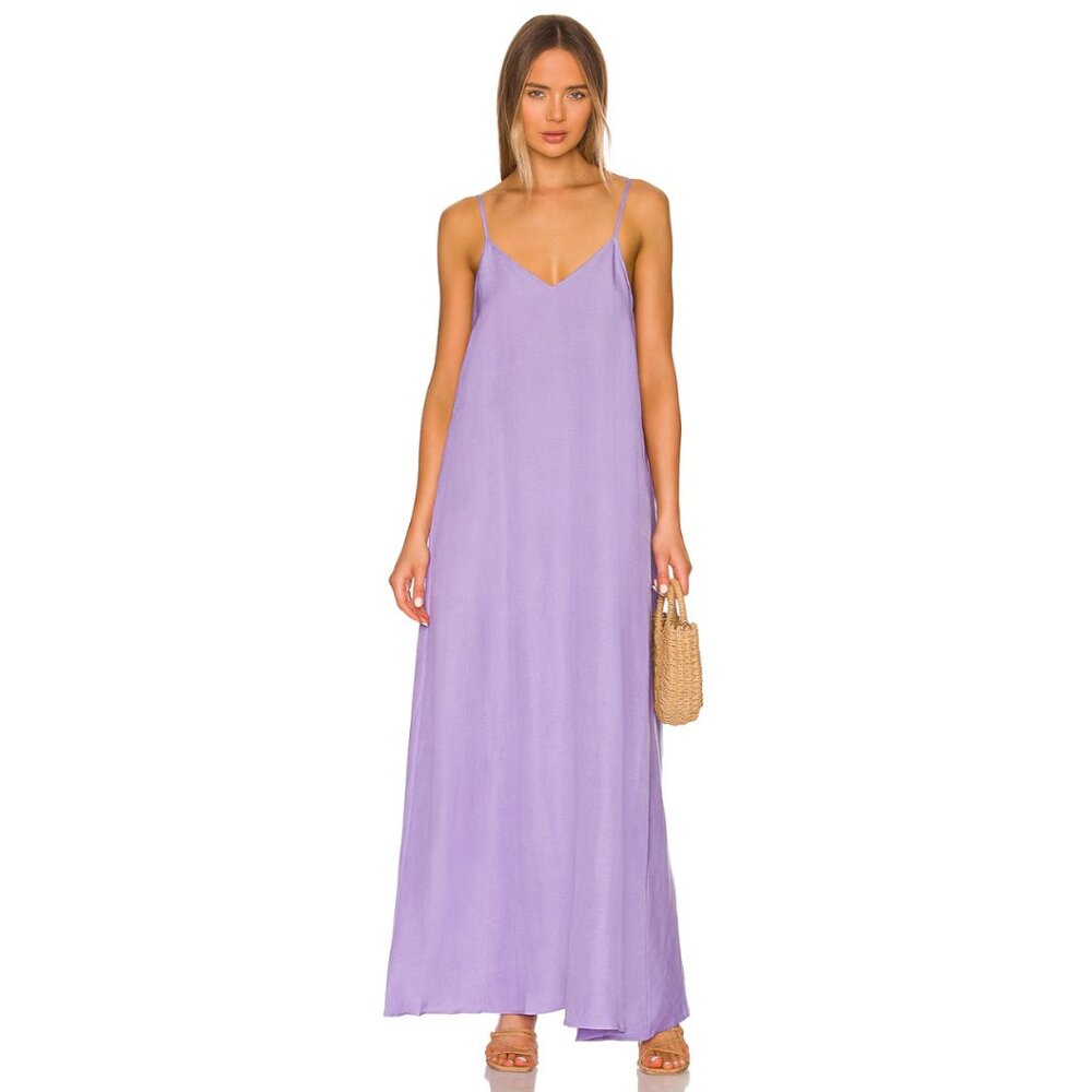 L'AGENCE Lavender Midi Dress